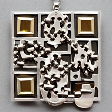 Código QR artístico, diseño joyeria